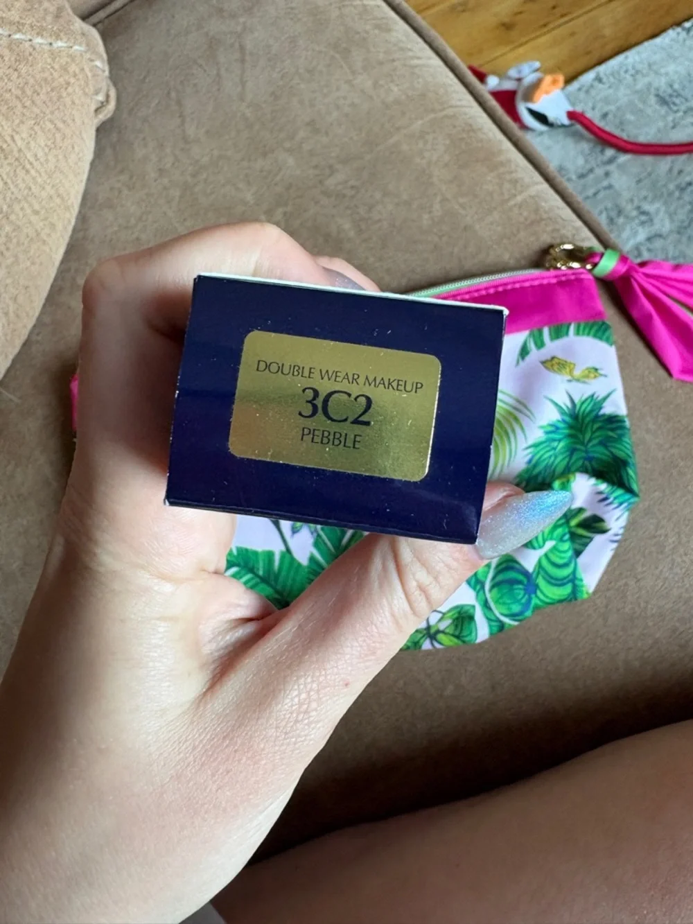 New Estée Lauder Double Wear Makeup 3C2 Pebble - Picture 4 of 7